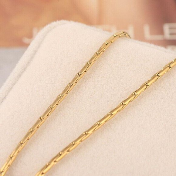 NEW Henri Bendel Gold Pave Snake Chain Necklace - Picture 6 of 10